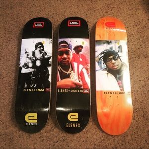 Wu tang clan skateboard deck